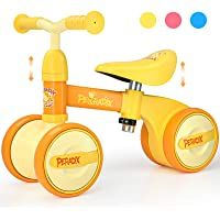 Peradix Bicicleta Sin Pedales para Niños y Niñas-Bici Sin Pedales de Manillar y Sillín Ajustables para Niño 1-3 Año…